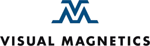 The logo for visual magnetics
